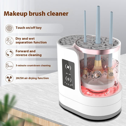 Aura Prep™ Pro-Glow Automatic Brush Cleaner & Sanitising Station